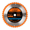 Expert ST-740X Disco sierra-p/madera 7-1/4', 40d, centro 5/8', Expert