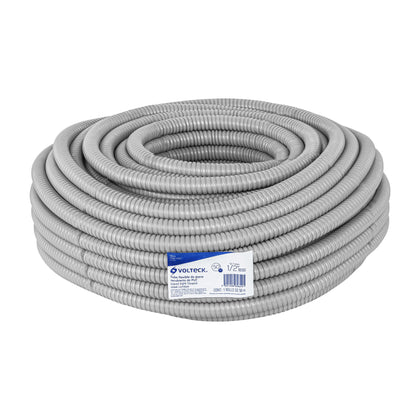 Volteck TFR-1/2 Rollo de 50 m de tubo flexible liquid tight de 1/2'