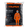 Truper TRA-NAR-S Conjunto impermeable doble capa naranja con reflejante, CH