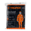 Truper TRA-NAR-XL Conjunto impermeable doble capa naranja con reflejante, XG