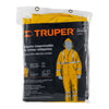 Truper TRA-REF-L Conjunto impermeable c/reflejante, amarillo, talla G, PVC