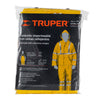 Truper TRA-REF-XL Conjunto impermeable doble capa amarillo con reflejante, XG