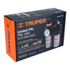 Truper UNI-LL-1/4 Filtro y regulador de aire con módulo de lubricación